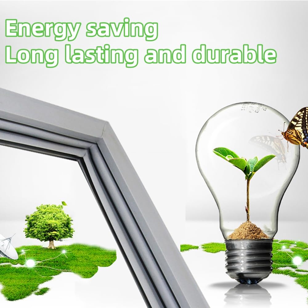 Guarnizione magnetica universale per sostituzione della porta del frigorifero e del congelatore per interni – Custom Fit risparmio energetico facile installazione