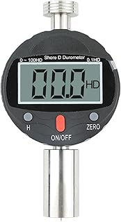 Portable Shore A/D Hardness Digital Hardness Meter Durometer Hardness Tester With Large LCD Display For Rubber Tire Portable 0-100hd Shore Hardness Digital Hardness Meter