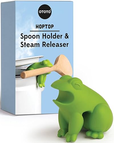 Spoon Rest for Stove Top and Steam Releaser