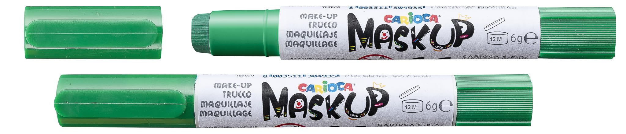 Carioca Set Colori Superwashable | Kit Colori per Bambini con 24 Pennarelli Super Lavabili, 12 Acquerelli in Pastiglia e 5 Vasetti di Tempere per Bambini, 41 Pezzi