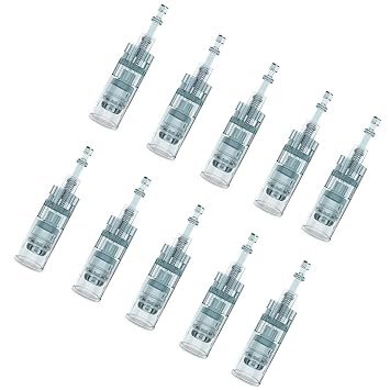 10PCS 16Pin 0.25mm Microneedling Pen Cartridges Replacement Part Home Use For M8 M7S 10PCS,0.25MM*16P