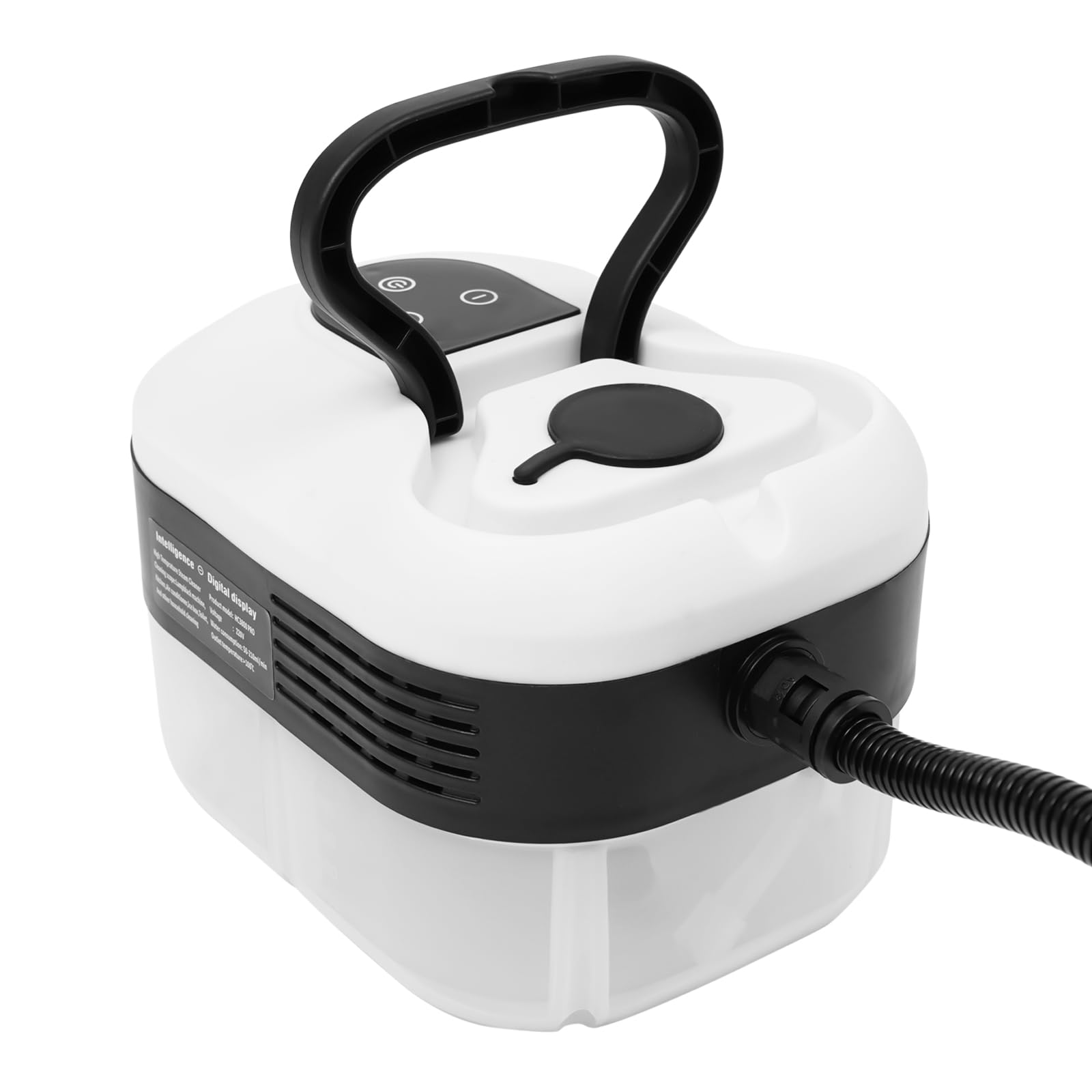1500 W portátil a vapor limpiador de mano con 3 cabezales de cepillo, 6 velocidades ajustables a alta temperatura máquina de limpieza a vapor multiusos con depósito de agua de 1,2 L para cocina