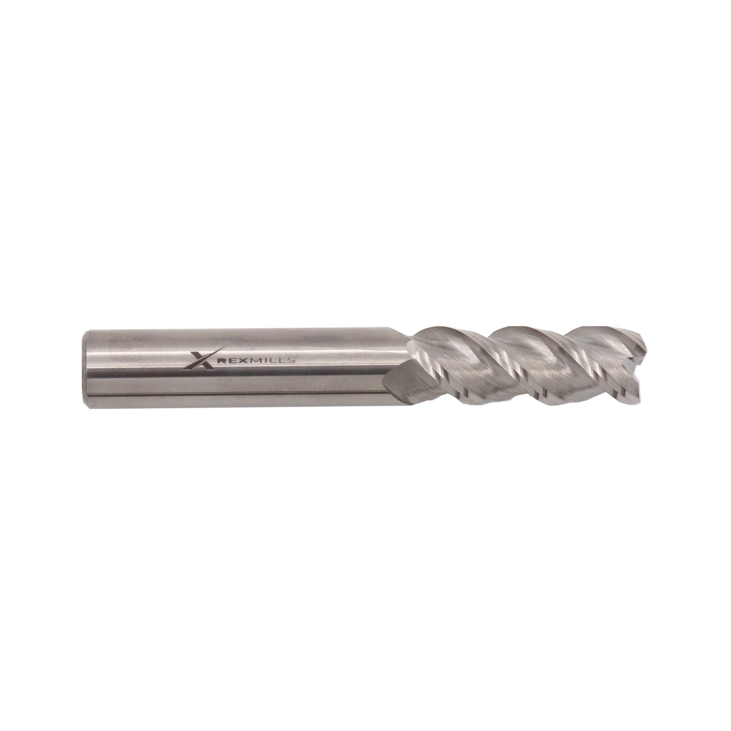 VHM Schaftfräser Ø 6mm mit 3 Schneiden - Hartmetall Schlichtfräser zur Aluminiumbearbeitung (6mm)