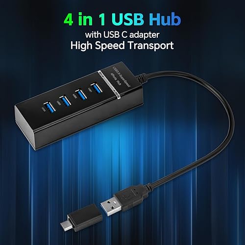 Miniatura 4 de Ratón de medio teclado con una mano, adaptador USB tipo C, combo de juegos con retroiluminación LED RGB 7200DPI CPI personaliza adaptador de 4