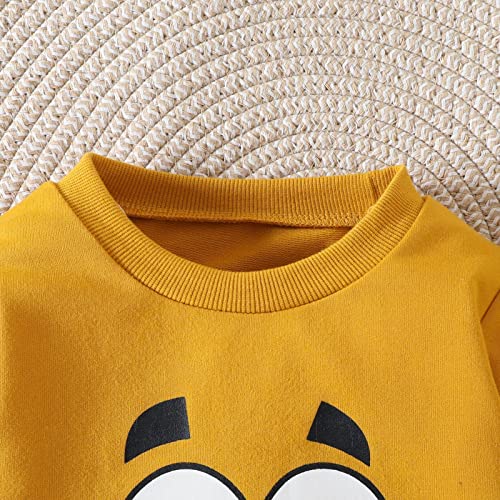 Moletom infantil para meninos e meninas com estampa de desenho animado de manga comprida para o dia