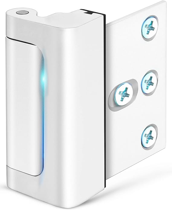 Door Reinforcement Lock, 3 Inch Home Security Door Lock for Kids, Home Child Proof Door Locks