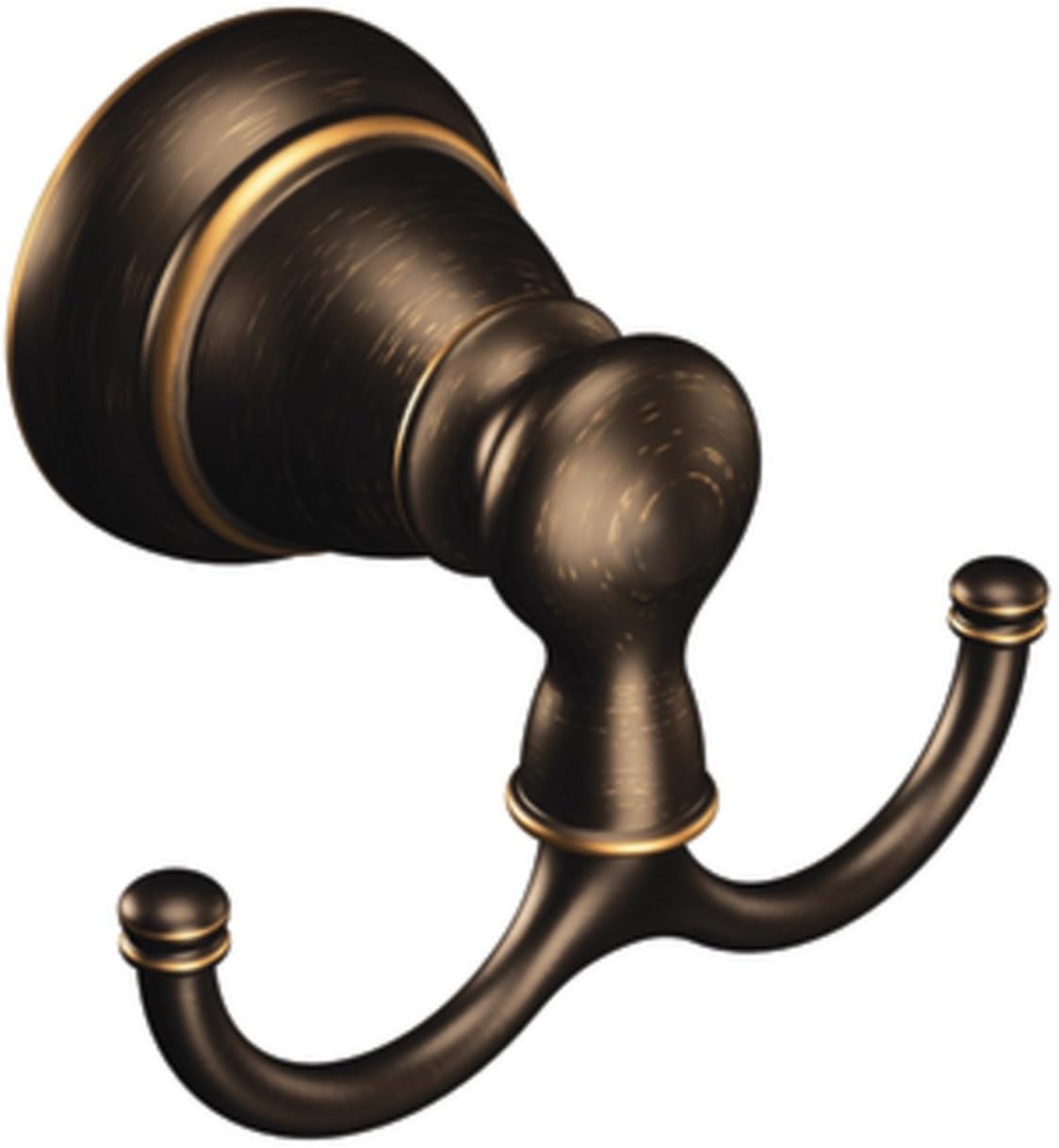 Moen Y2603BRB Banbury Pivoting Robe Hook, Mediterranean Bronze