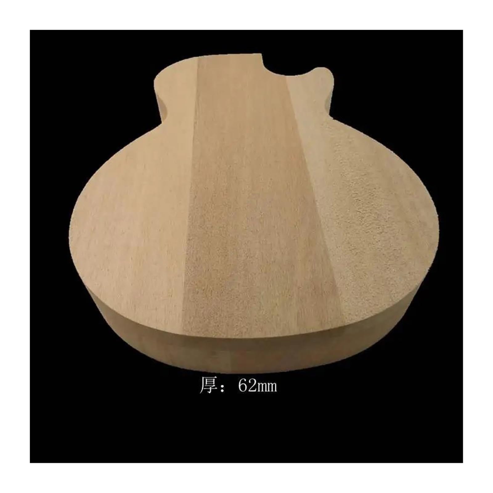 Cuerpo De Guitarra Eléctrica De Madera De Caoba Okoume Semiterminada Accesorios De Barril(A)