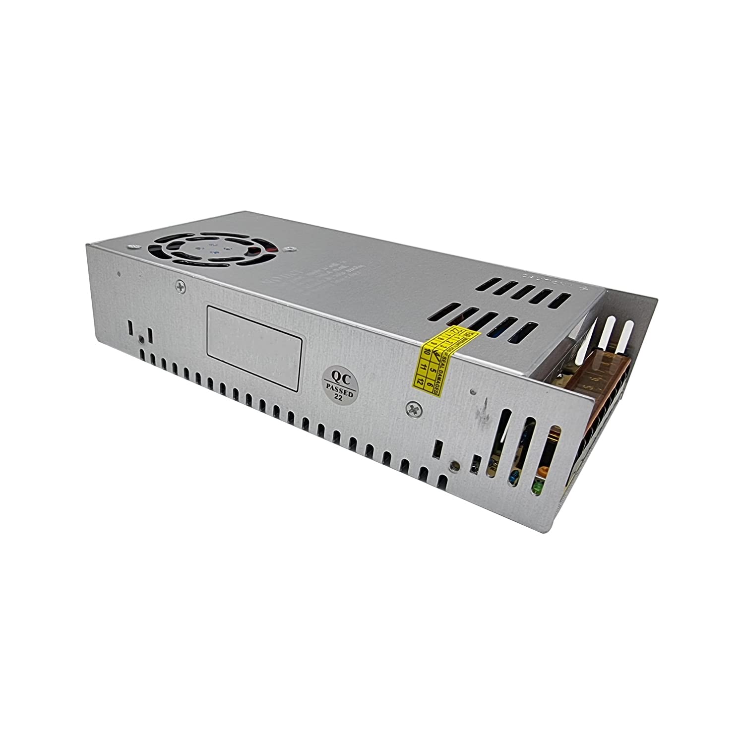 Alimentatore universale regolamentato 12 V 50 A 600 W DC per videosorveglianza, radio, progetto informatico illuminazione britannica (600 W/IP20)