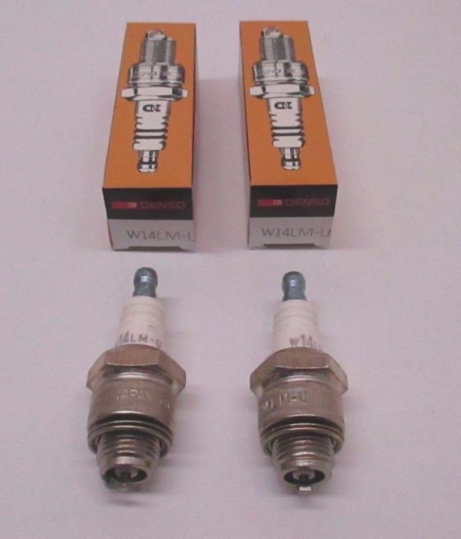2 Pack Genuine Nippondenso W14LMU Spark Plug 6014 Fits
