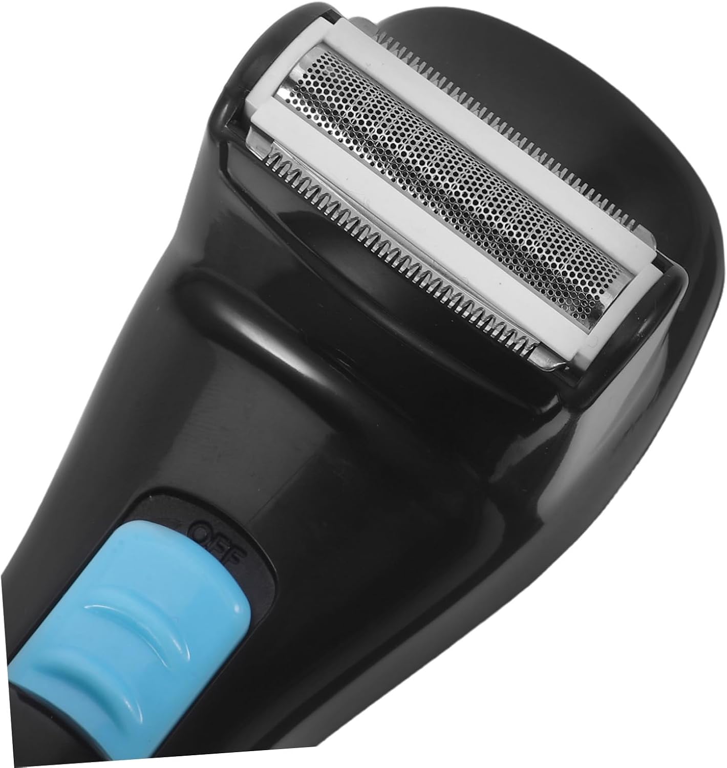 Electric Back Shaver for Men Cordless Razor Ergonomic Design Black for Back Hair Removal and Grooming