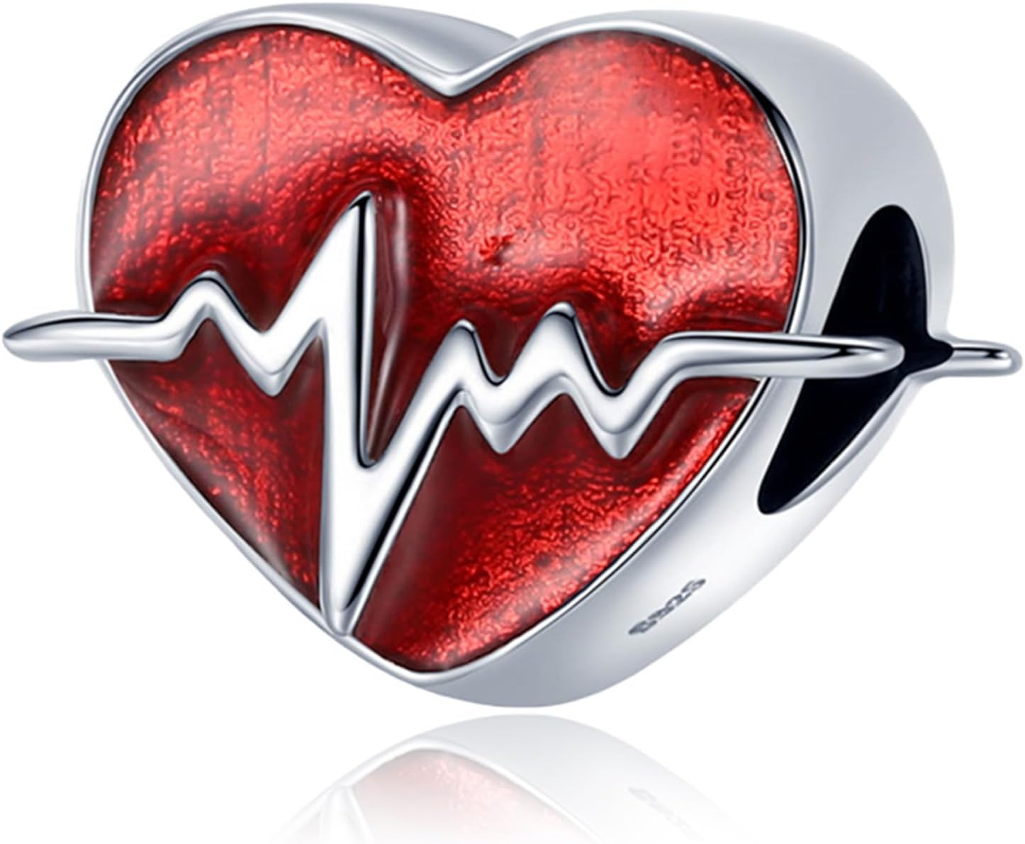 Annmors Charms for Bracelets 925 Sterling Silver Family Friends Angle Love Heart Dangle for Women Bracelet & Necklace Pendant