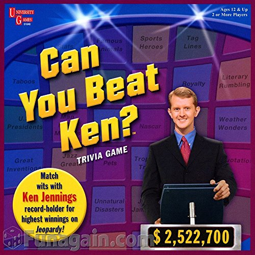University Games Can You Beat Ken? Board Game