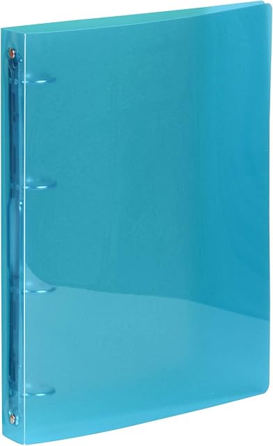 Viquel 218046-05 Soft Folder 4 Rings 35 mm Spine Width, Blue