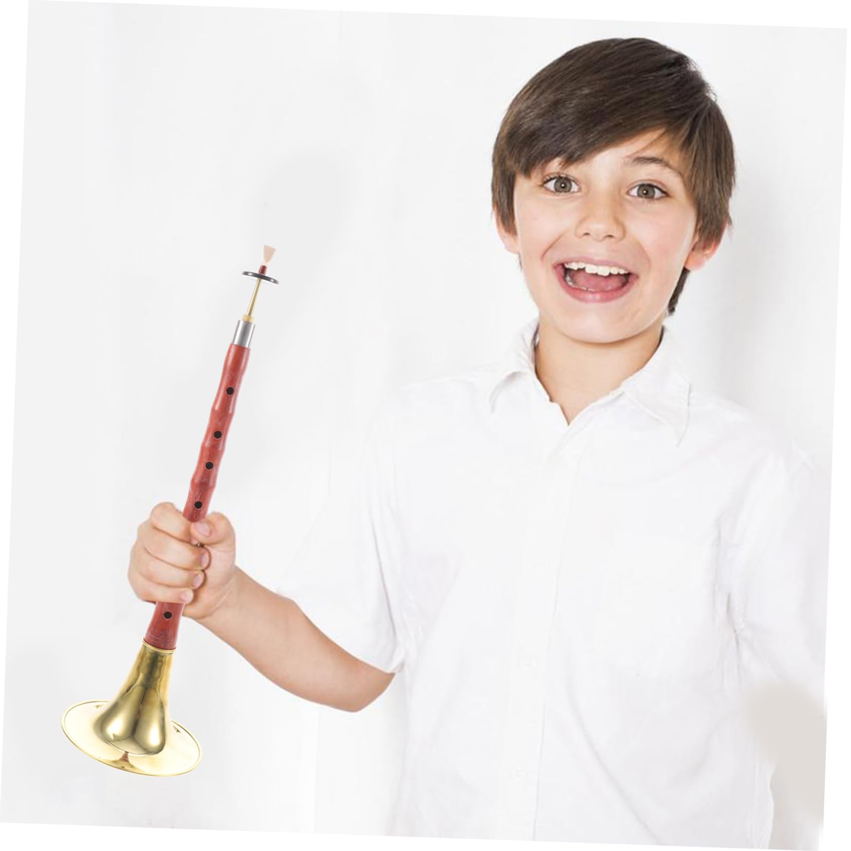 Generic Suona Cinese in Palissandro Rosso Per Principianti Strumento Musicale a Fiato Leggero e Portatile Suono Naturale e Bello Realizzato a Mano Buona Esperienza