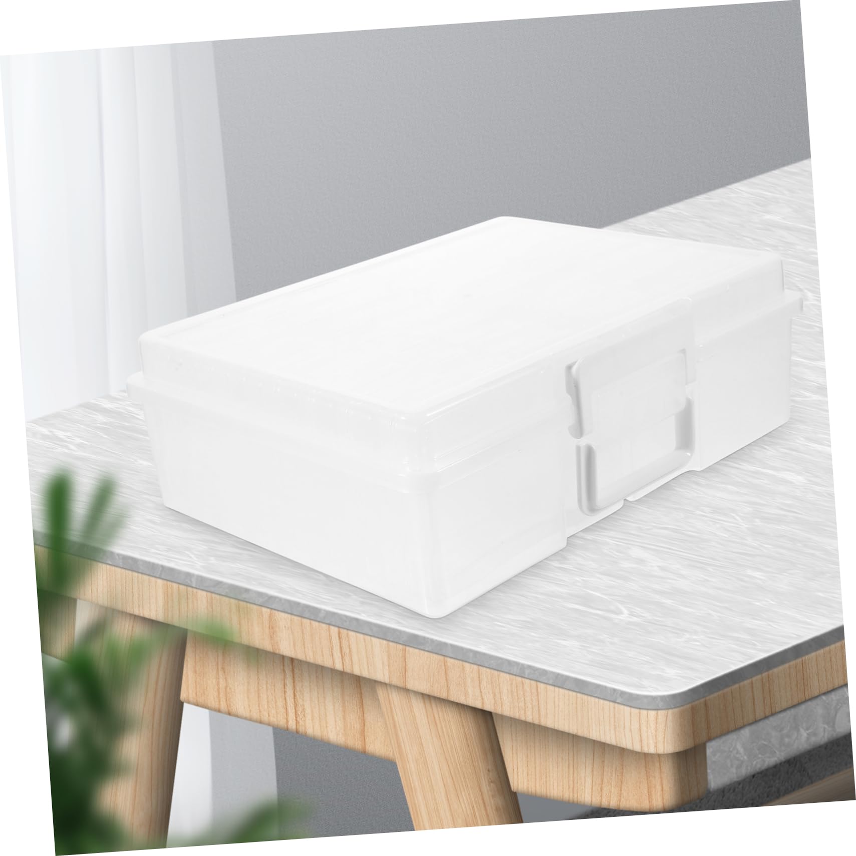 Cabilock Cajas De Almacenamiento De Fotografías De 4 X 6 Pulgadas Con Bordes Lisos Y Redondeados Fáciles De Abrir Llenar Y Cerrar Para Servir Toda La Vida