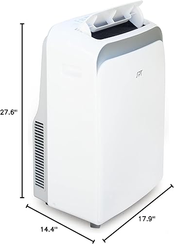 Miniatura 4 de SPT WA-S8001E Aire acondicionado portátil de 12,000 BTU - Enfriamiento (SACC 8,000BTU), con enfriamiento, deshumidificador, ventilador, blanco,