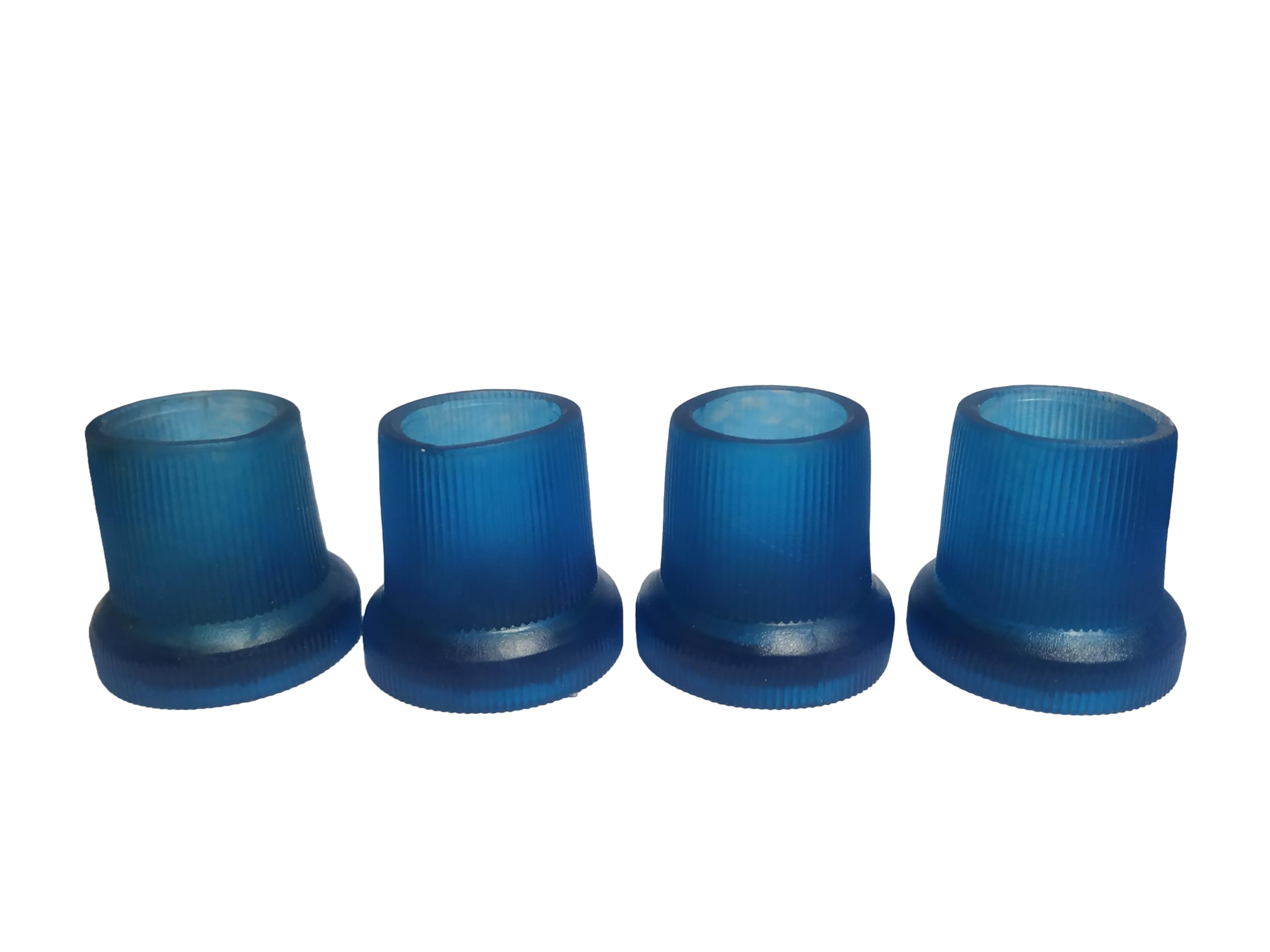 Adult walker rubber Bush, legs, shoes Diameter 25mm, Blue, Set of 4. PLEDGE-picture-11