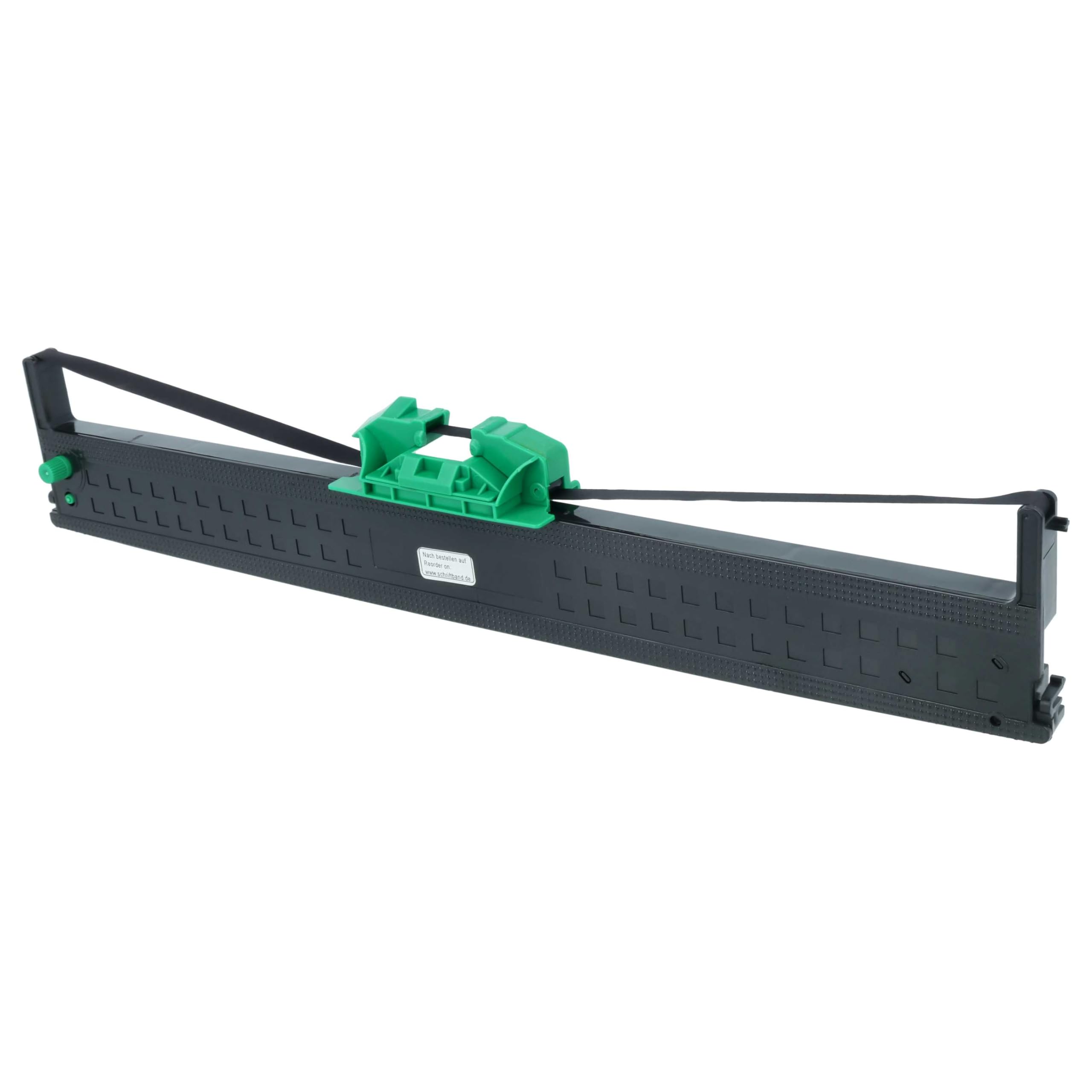 vhbw 10 x kolorowa taśma do pisania pasująca do drukarek igłowych Olivetti PR 2, PR II, PR2 E, drukarka bonowa czarna