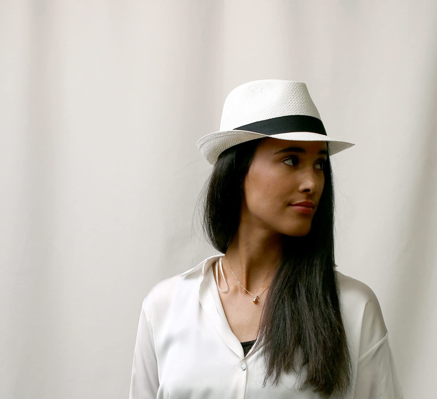Chapeau Trilby Paille Homme ou Femme Classic Trilby Verano