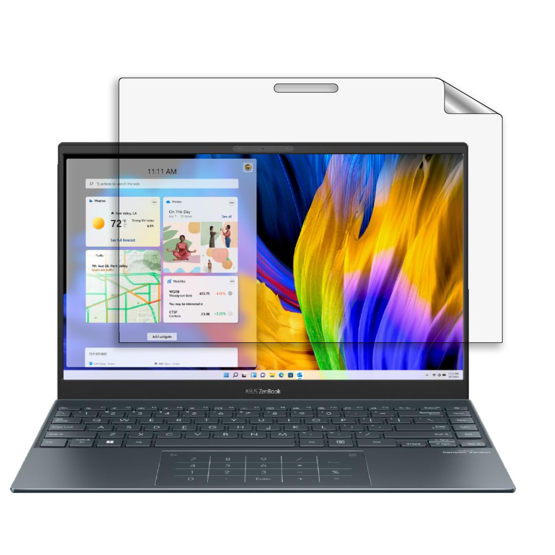 Scratchgard Anti-Glare Matte Finish (0.1mm) (Not Glass) PET Film Laptop Screen Protector For Asus Zenbook 13 (UM325SA-KG711TS) 13.3"