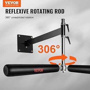 Amazon | VEVOR 壁取り付けボクシングスピニングバー パンチング
