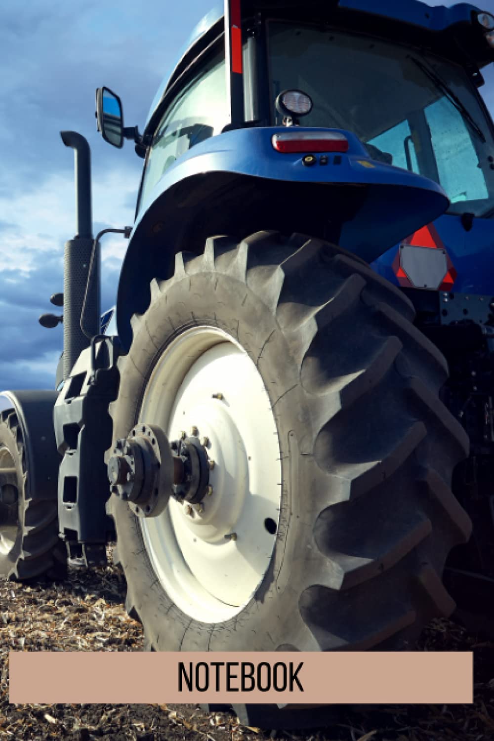 Tractor Notebook: blank lined composition journal | Tractor notebook | 100 pages