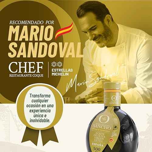 Miniatura 3 de Aceite de Oliva Virgen Extra Sancho | Aceite de Oliva Virgen Extra Sancho | Variedad PET 25.4 fl oz Extractado en Frío Picual & Cornicabra
