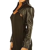 Handmade Cropped Leather Jacket Women-Extremely Soft and Supple Leather Crop Top Jacket B18 Anna