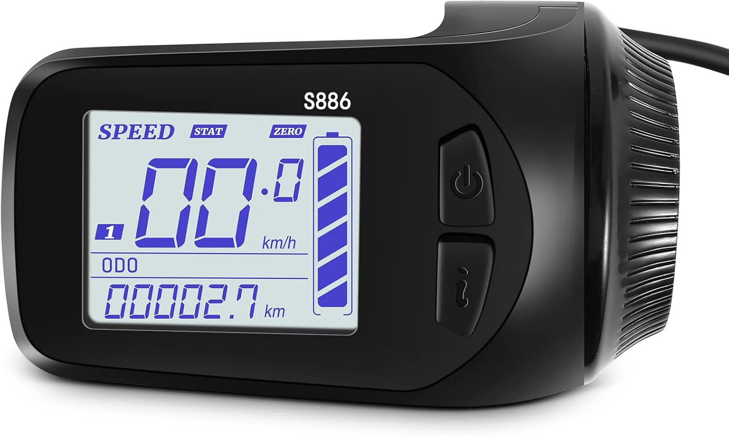 Aazon.co : LCD-LH100 24V/36V/48V/60V E-Bike Display Thub Throttle 2 - View #11