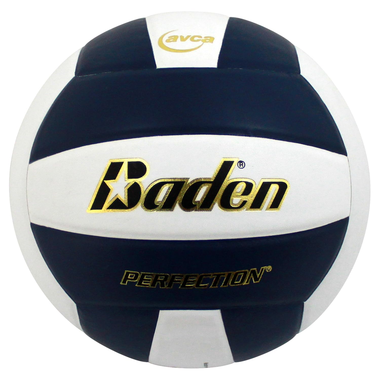 Baden | Perfection | Premium Leather | Indoor Official Game Volleyball | 13U to College | Official Size + Weight | NFHS + AVCA Approved