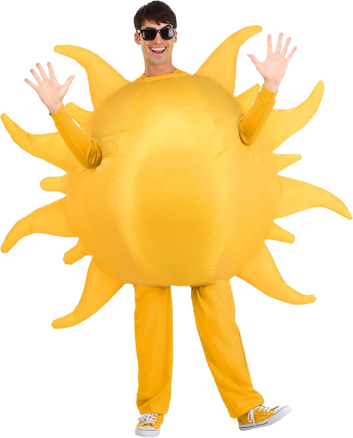 Inflatable Sun, Moon & Earth Costumes for Adults | Blow-Up Solar System Cosplay Outfits | Parade Costumes
