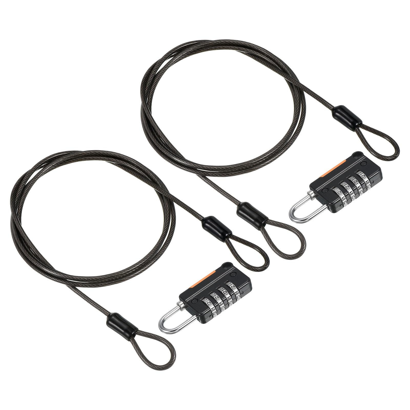 Cavo di Sicurezza in Acciaio con Lucchetto per Notebook e due Chiavi - Dispositivi di Sicurezza - Notebook e Netbook - Computer