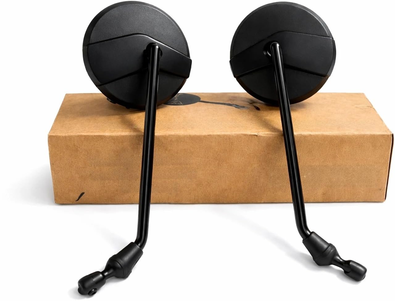 Rear View Touring Mirror Universal Pair Round Convex For New Classic Reborn/New Bullet/Hunter/Meteor 350/Super Meteor 650/... - Review, Price and Buying Guide
