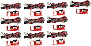 Sparesy 10Pcs 3D Printer Parts Endstop Mechanical Limit Switches with 3 Pin 70cm Cable RAMPS 1.4 Control Board Part Switch
