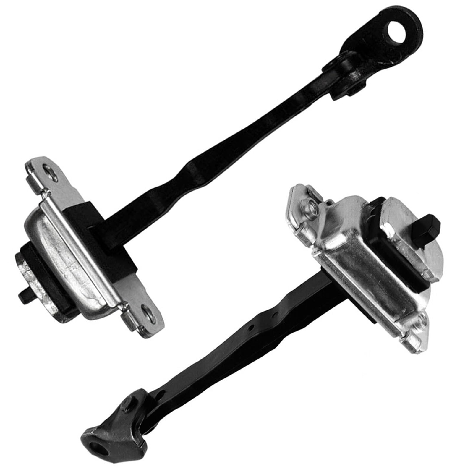 Mklakspy 2Pcs Front Metal Door Stop Check Strap Fit For Hyundai Tucson 2005-2014 79380-2E000 79390-2E000 79480-2E000 Car Door Check Arm Stop Hinge Strap(2Pcs Front)