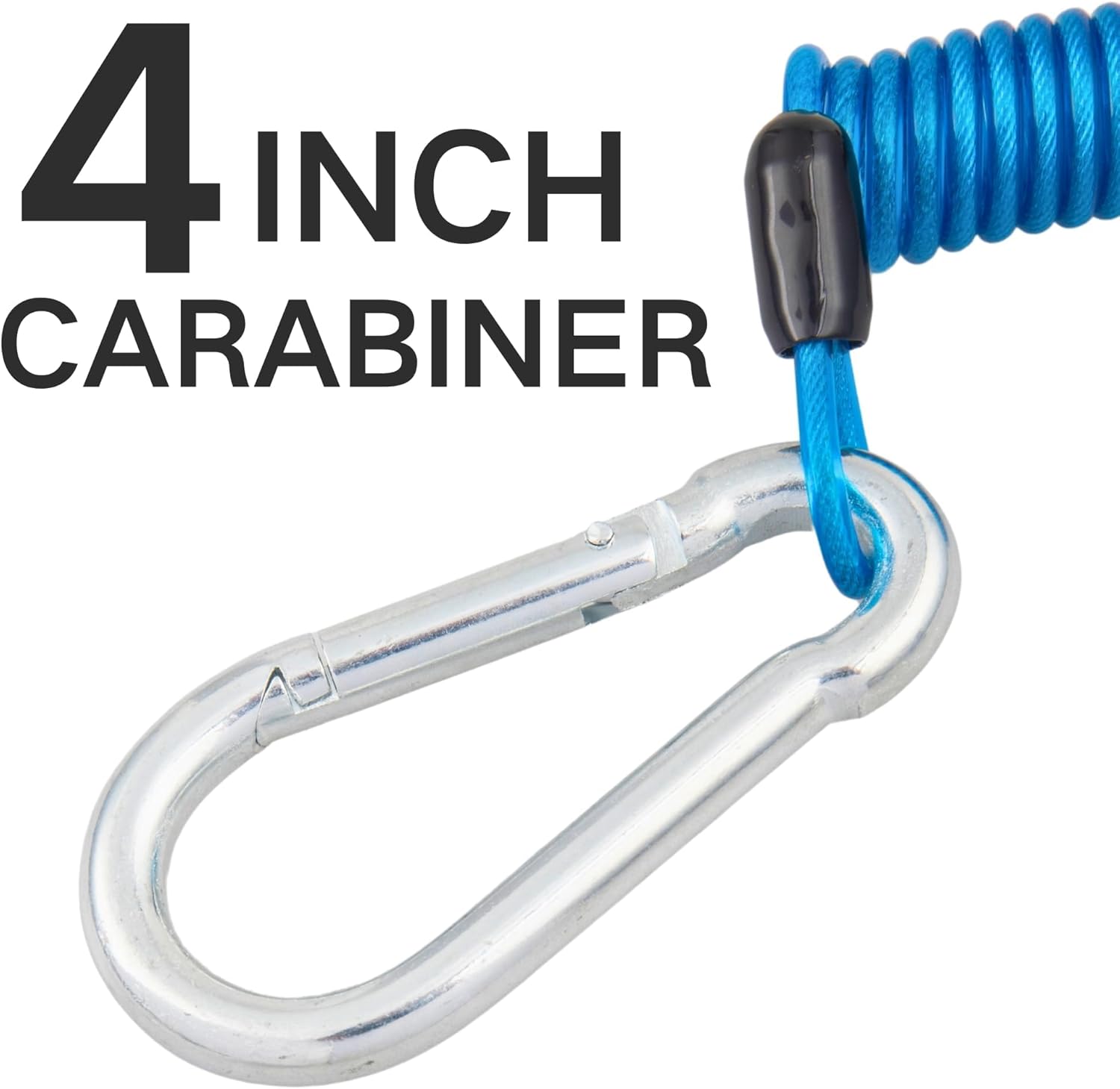 MECMO 360° Rotatable Vehicle Side Trailer Socket Tester, 7 Way Blade & 4 Pin Trailer Light Wire Circuit Tester, Breakaway Switch 5ft Brake Away Coiled Cable Large Carabiner for RV Camper Trailer