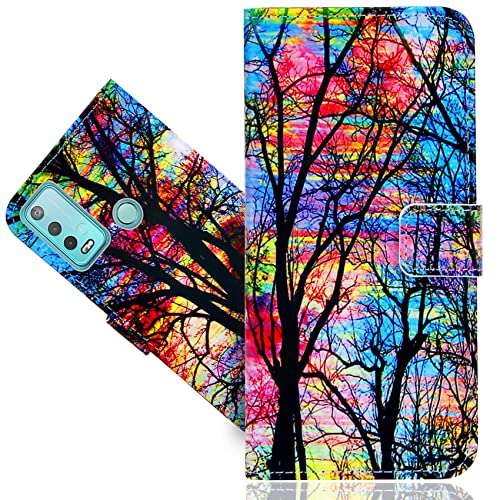 SHIYENA Coque pour Wiko Power U30, Etui Protection Housse Premium en Cuir PU Pochette Fermeture...