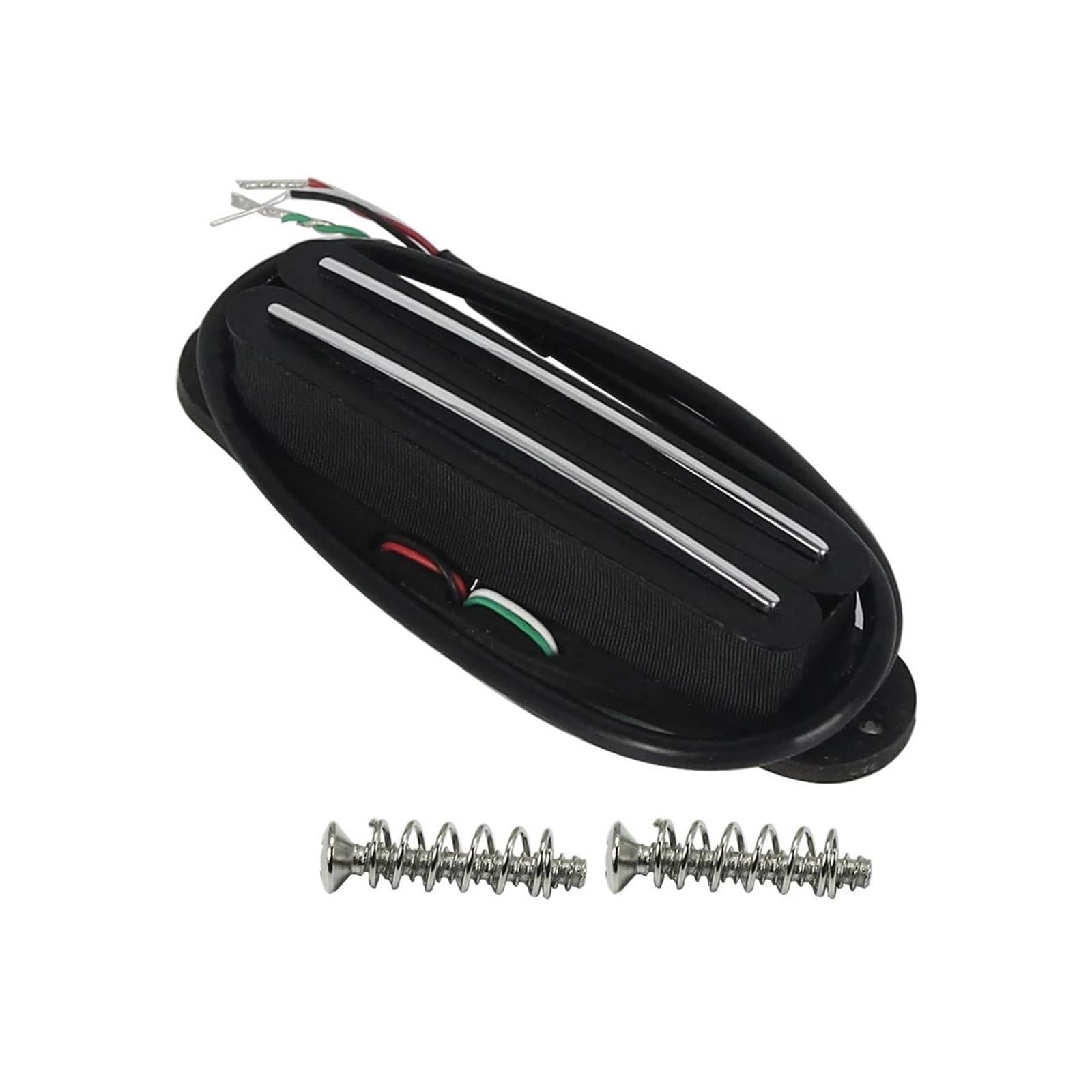 3 Teiliges Alnico 5 Tonabnehmerset Dual Rail Und Single Coil Bk Für SSS E Gitarren