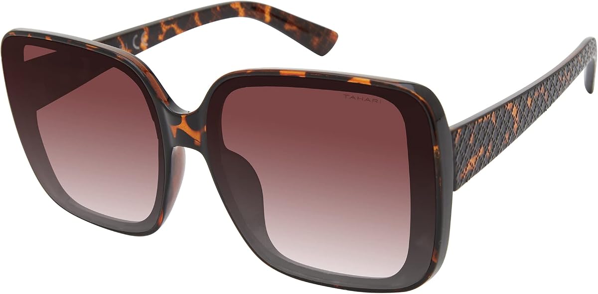 womens Square - Retro Oversized Square Sunglasses