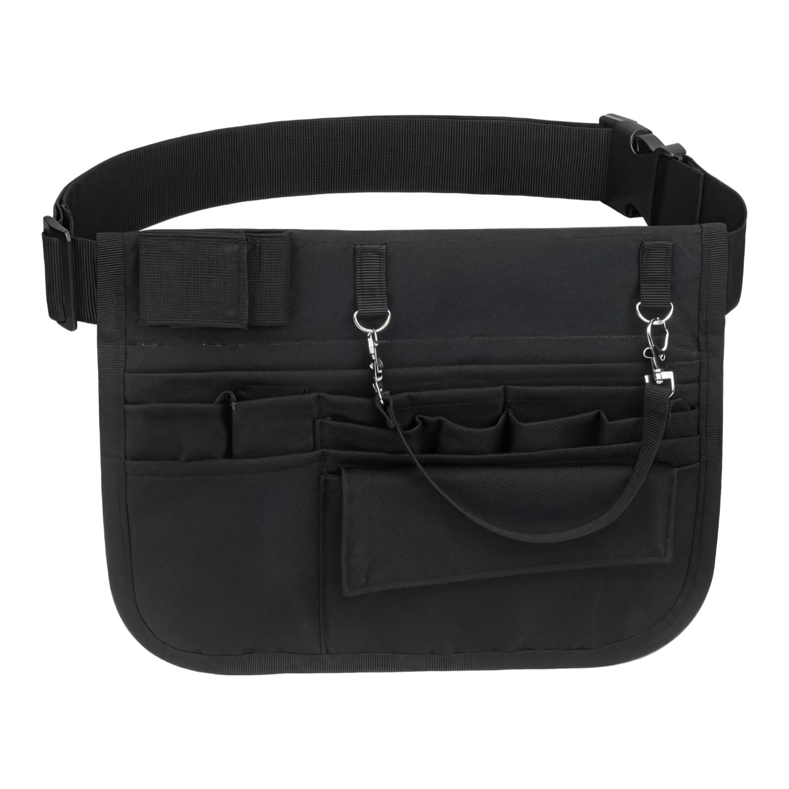 Nurse Fanny Pack mit Stethoskophalter, medizinische Gürteltasche für Pflegekräfte und Fachkräfte im Gesundheitswesen, verstellbarer Hüftgurt, wasserabweisendes Nylon, Fächer für Werkzeug und Zubehör