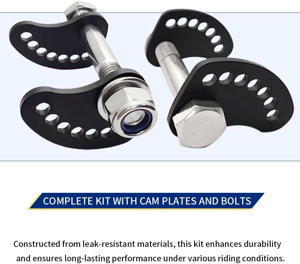 2 PCS Camber Lock Alignment Fix & Upper Arm Cam Bolt Kit Compatible with Silverado WT SLT SL LT LS SSV SS RST XFE Base HD SLE at Denali LTZ Custom 1500 2500 3500 1999-2019