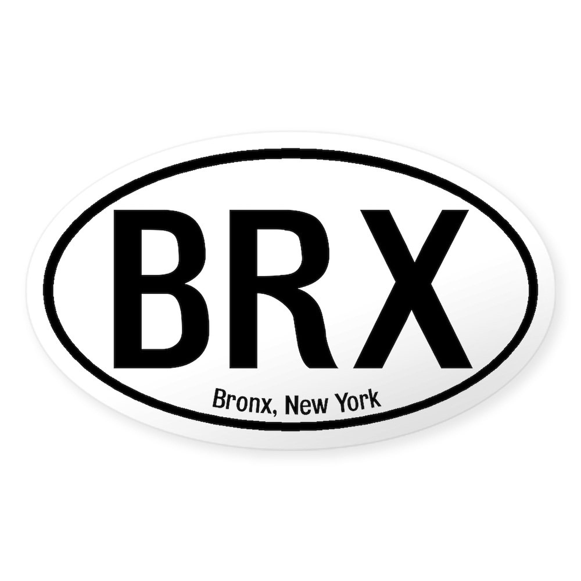 CafePress Bronx, New York Oval Sticker Oval Car Bumper Sticker