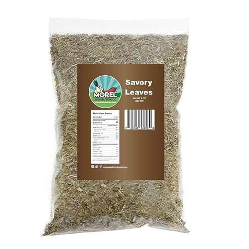 Savory Leaf Cut & Tamizado. Hojas de especias saladas. 2 oz, 8 oz, 1 libra (1)
