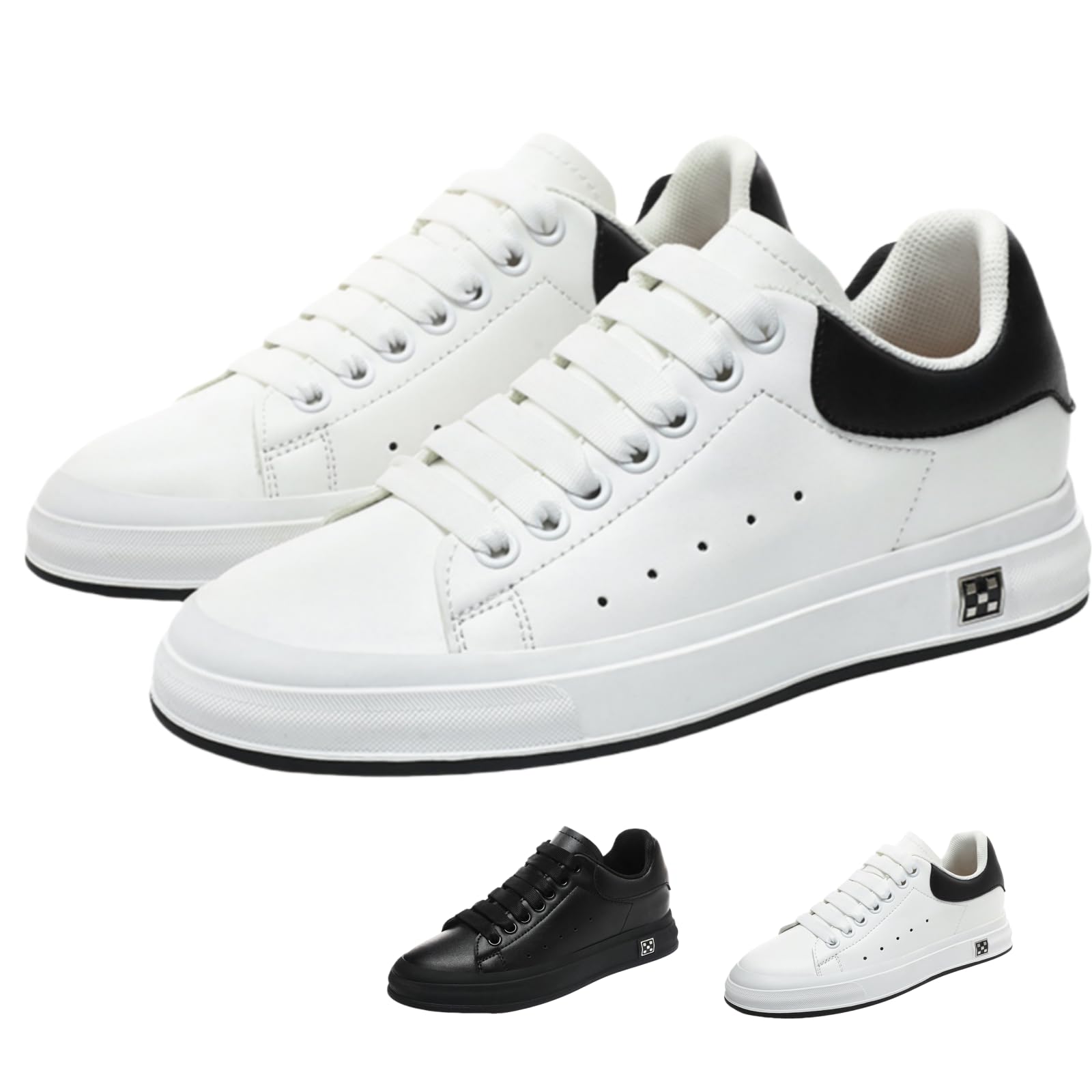Elevate Chaussures de Sport 10 cm pour Homme - Invisible - avec rehaussement intérieur de 4 + 6 + 8 cm - Maille Respirante - Chaussures Tendance - Chaussures de Loisirs