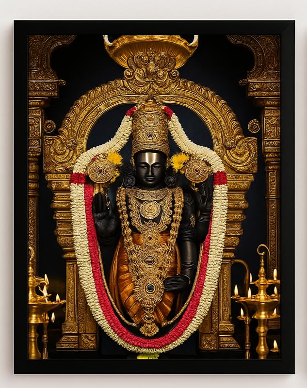 Lord Venkateswara Swamy Photo Frame | Tirupati Balaji Temple Wall ...