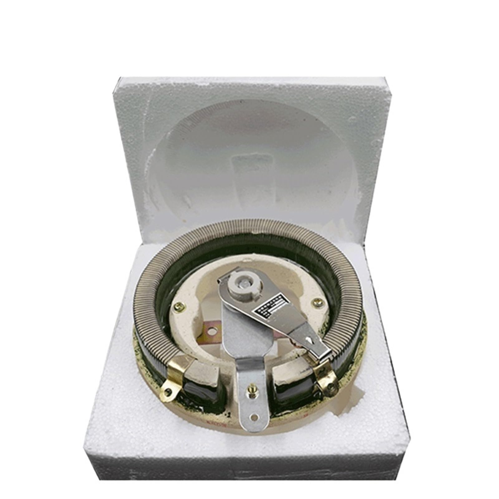 Resistencia variable rotativa bobinada, Reóstato variable BC1 de 25 W con disco bobinado alambre, deslizante y rotativo, 1 a 3000 ohmios(Max R-3K ohm)
