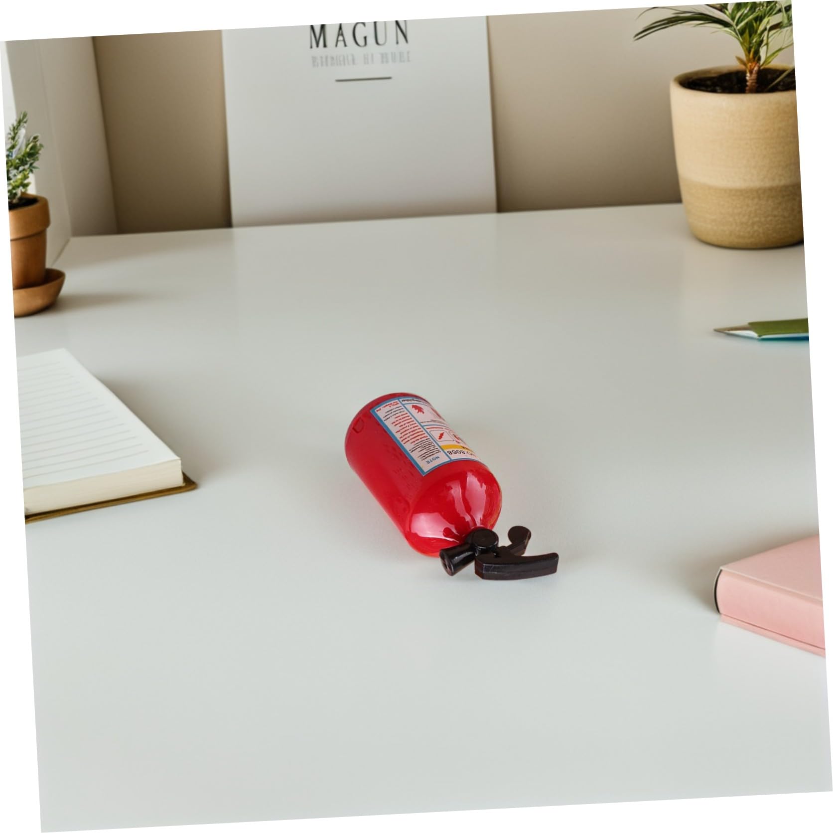 Operitacx 90 Pezzi Temperamatite Estintore Portatile e Leggero per Studenti Accessorio Scuola e Ufficio Compleanno e Fine Festa