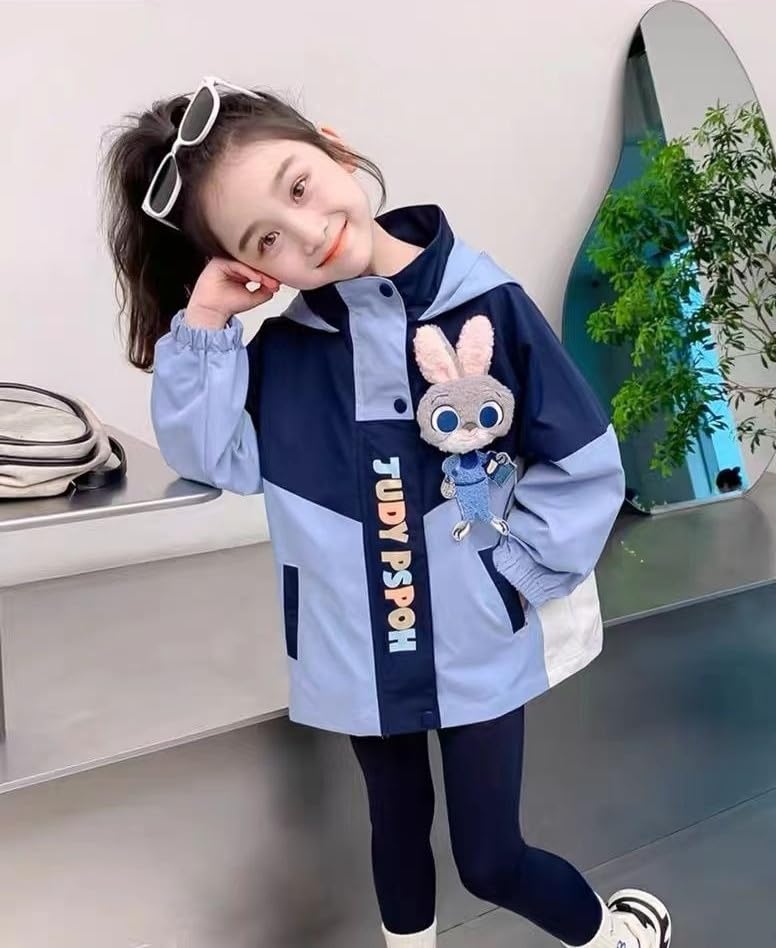 Amazon.co.jp: ズートピア ジュディ コート 子供服 突撃衣 ジャケット 