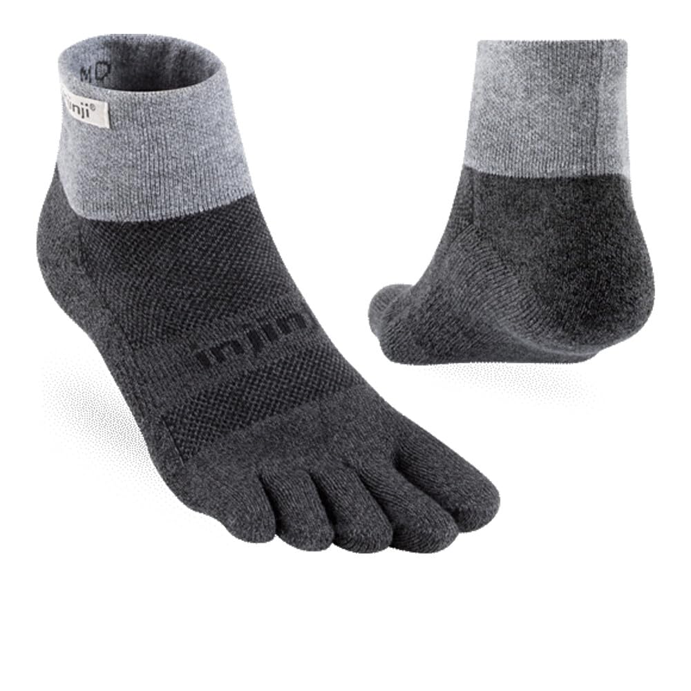 Injinji – Chaussettes mi-Haute avec Orteils séparés de la Gamme Trail pour Homme